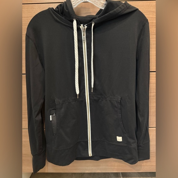 Vuori Halo Performance Hoodie in Black Size Small - Picture 2 of 4